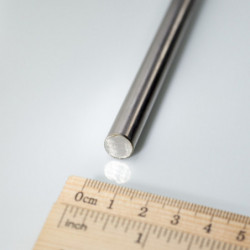 Oţel inoxidabil 1.4301 – rotund diam. de 10 mm, lungime de 1 m
