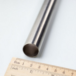 Ţeavă oţel inoxidabil diam. 22 x 1 mm fără sudură, lungimea de 1 m - 1.4301