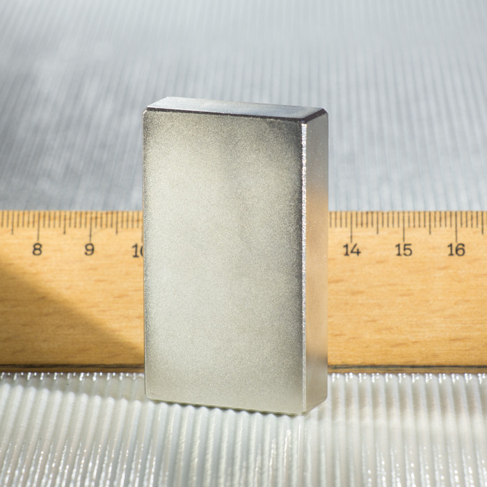 Magnet neodim bloc 55x32x12 N 80 °C, VMM10-N50