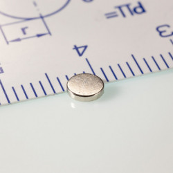 Magnet neodim cilindru cu diam.4x0,8 N 80 °C, VMM4-N30