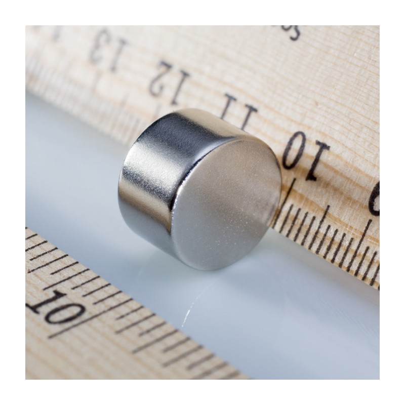 Magnet neodim cilindru cu diam.13x8 N 80 °C, VMM7-N42