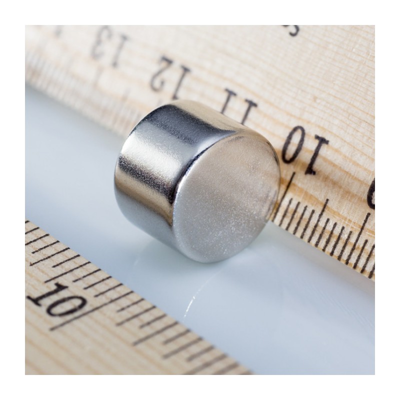 Magnet neodim cilindru cu diam.13x9 N 80 °C, VMM7-N42