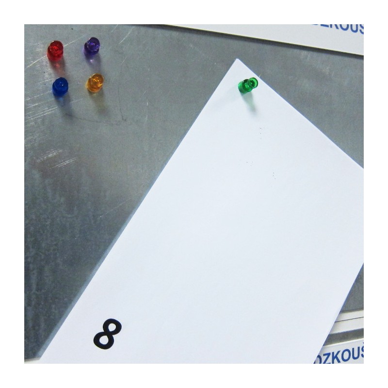 Magnet puternic conic colorat diam.10x17,5 - verde