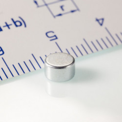 Magnet neodim cilindru cu diam.5x3 Z 80 °C, VMM4-N30