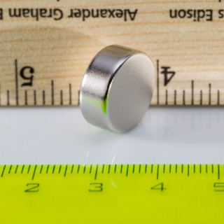 Magnet neodim cilindru cu diam.15x7 N 80 °C, VMM7-N42