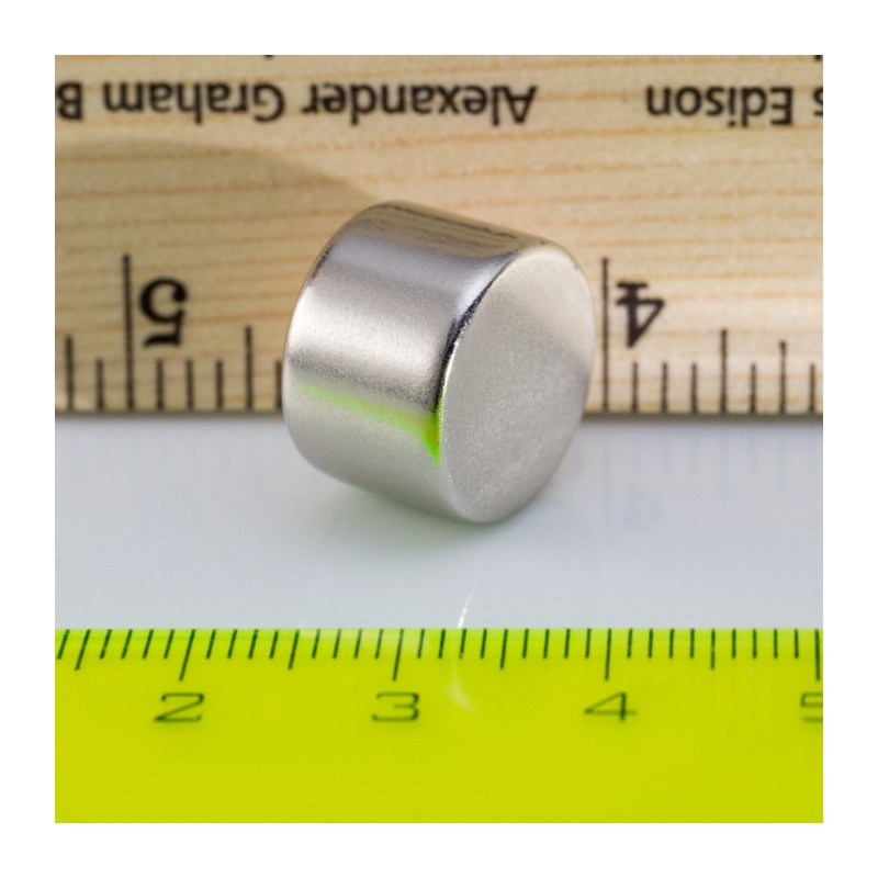 Magnet neodim cilindru cu diam.15x10 N 80 °C, VMM7-N42