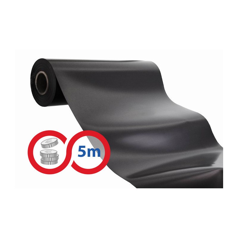 Folie magnetică de grosime 1 mm fără tratament de suprafață - lungime 5 m