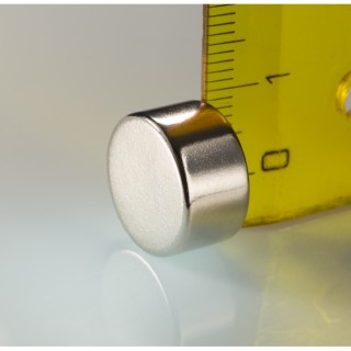 Magnet neodim cilindru cu diam.15x8 N 80 °C, VMM7-N42