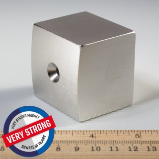 Magnet neodim bloc 50x50x45xR157 N 80 °C, VMM10-N50