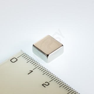 Magnet neodim bloc 10x10x5 N 80 °C, VMM7-N42