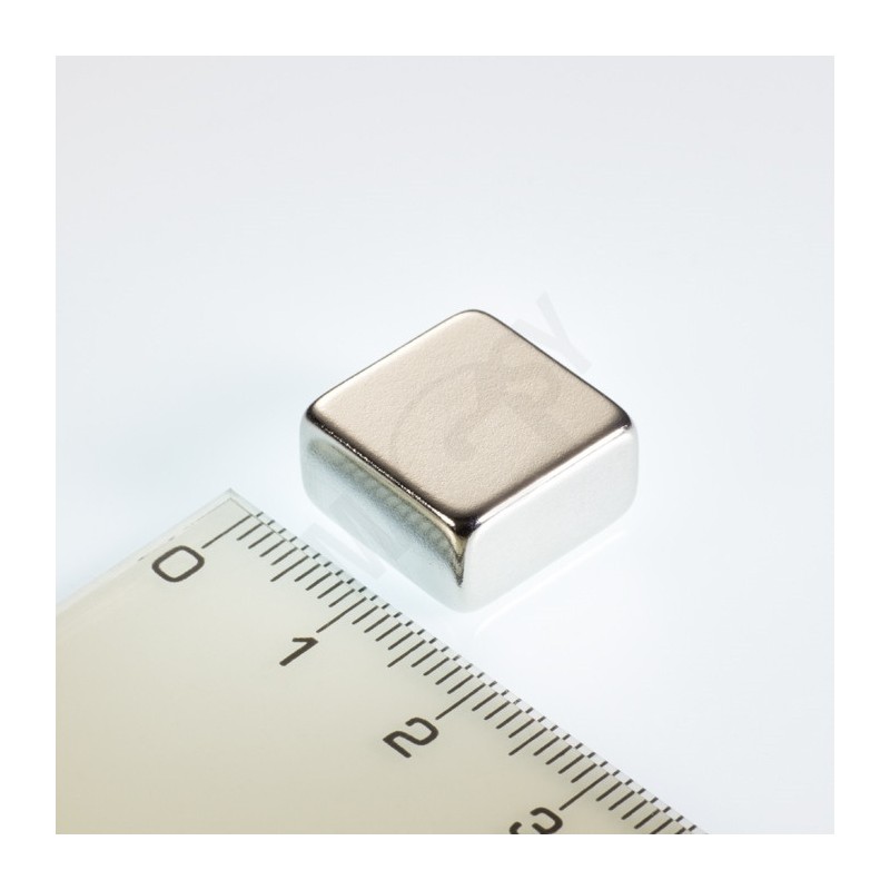 Magnet neodim bloc 15x15x8 N 80 °C, VMM7-N42