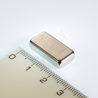 Magnet neodim bloc 20x10x5 N 80 °C, VMM7-N42