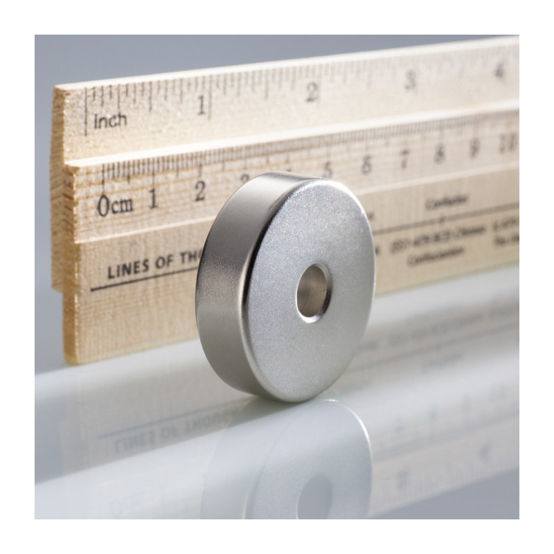 Magnet neodim inel cu diam.36x diam.8,1x10 N 80 °C, VMM10-N50