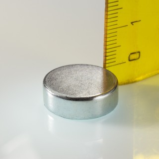 Magnet neodim cilindru cu diam.18x6 Z 200°C, VMM3EH-N30EH