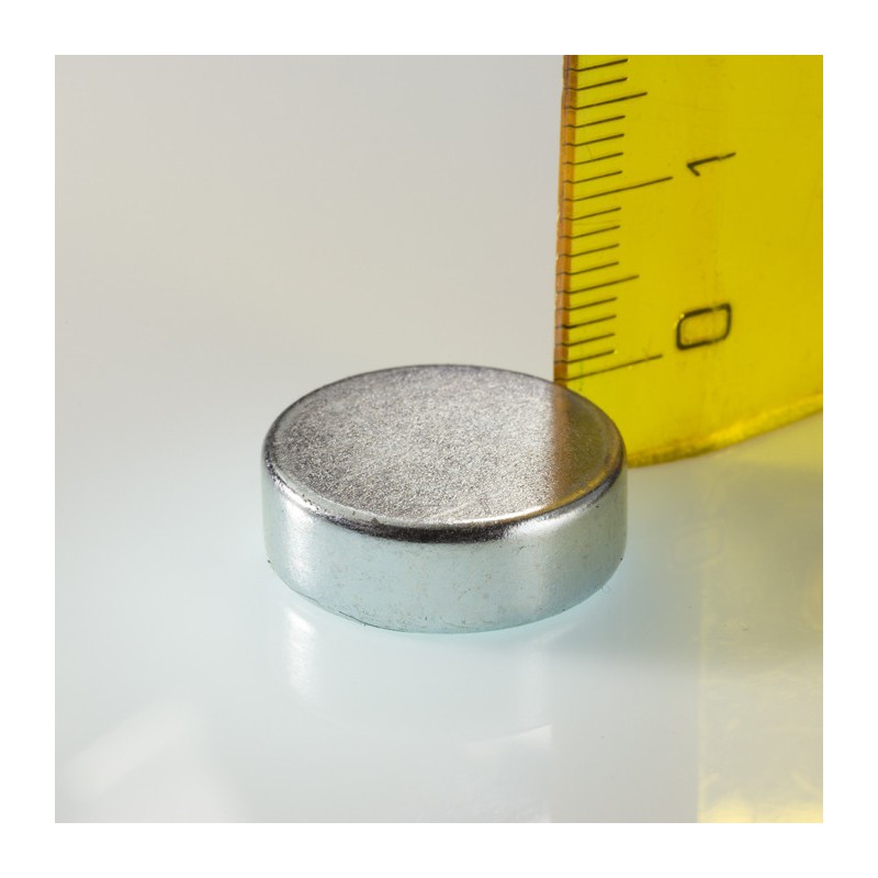 Magnet neodim cilindru cu diam.18x6 Z 200°C, VMM3EH-N30EH
