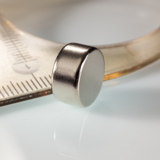 Magnet neodim cilindru cu diam.12x6 N 80 °C, VMM8-N45