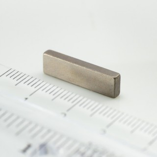 Magnet neodim bloc 20x5,5x2,5 P 150 °C, VMM8SH-N45SH