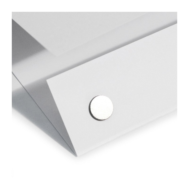 Magnet neodim cilindru cu autoadeziv cu diam.8x0,75 N 80 °C - set 2 buc, VMM4-N35