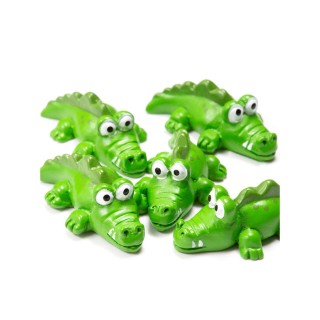 Magneți de frigider - crocodil - 5 buc.
