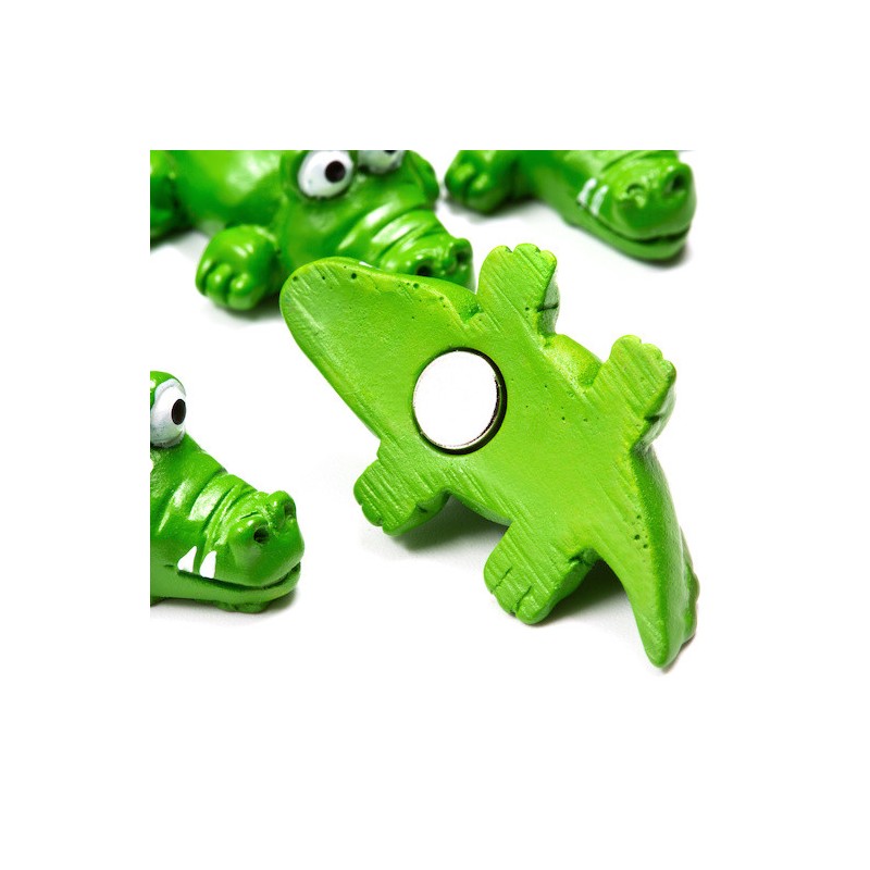 Magneți de frigider - crocodil - 5 buc.