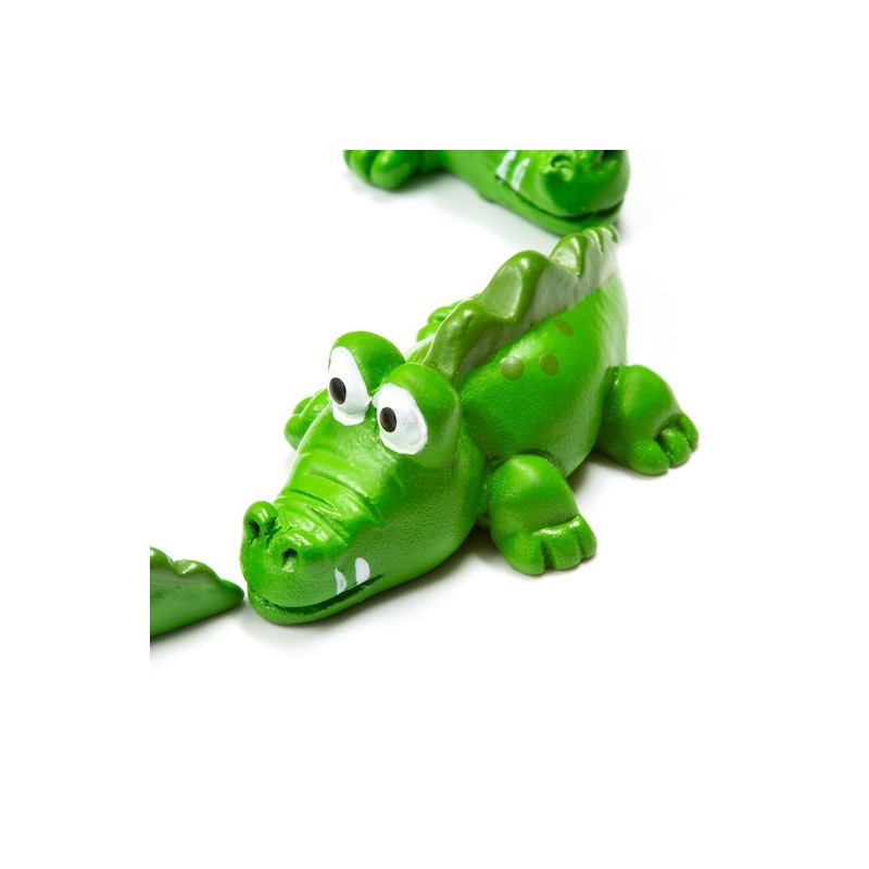Magneți de frigider - crocodil - 5 buc.