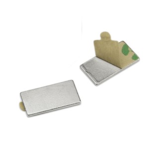 Magnet neodim cu autoadeziv 15x8x1 N 80 °C - set 2 buc, VMM4-N35