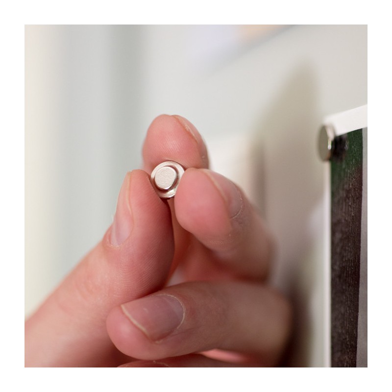 Magnet neodim puternic de birou 8x2 mm
