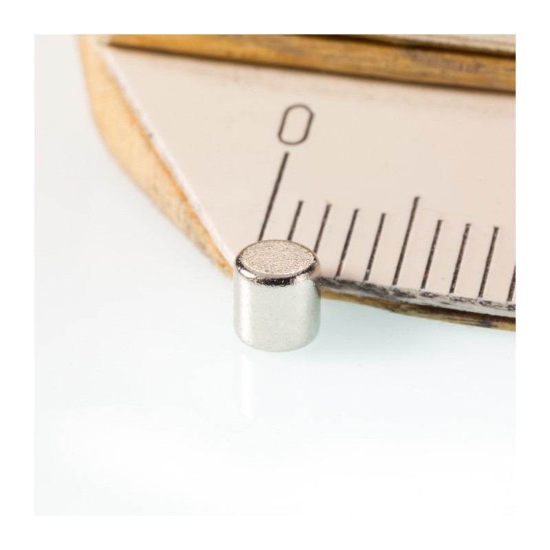 Magnet neodim cilindru cu diam.3x3 N 80 °C, VMM8-N45