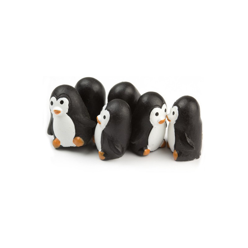 Magneți de frigider - pinguini - 6 buc.