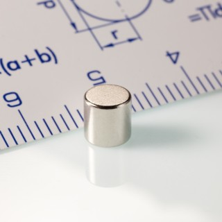 Magnet neodim cilindru cu diam.5x5 N 80 °C, VMM8-N45