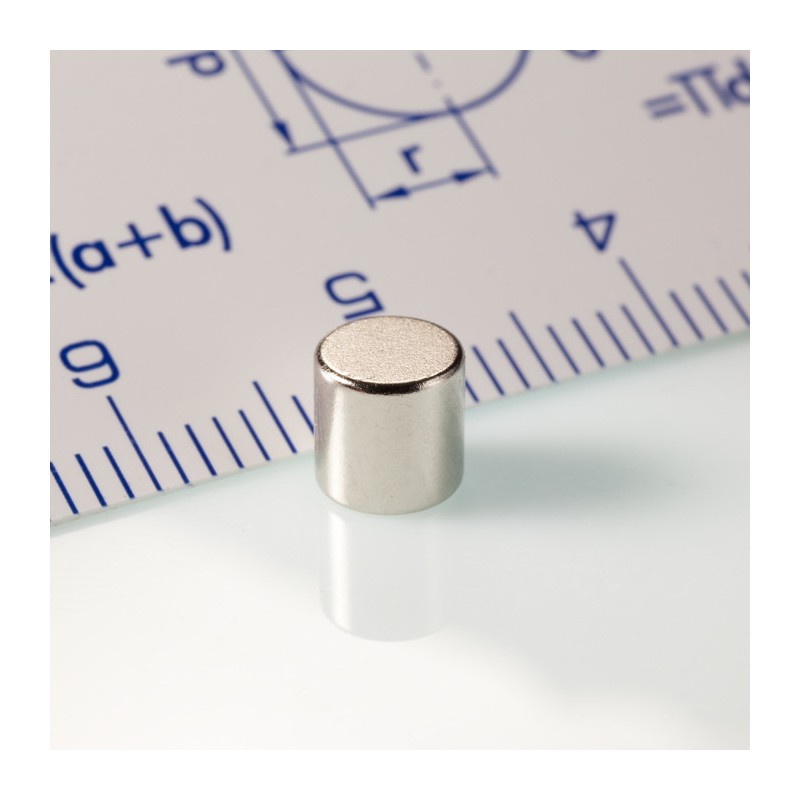 Magnet neodim cilindru cu diam.5x5 N 80 °C, VMM8-N45