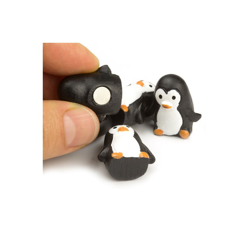 Magneți de frigider - pinguini - 6 buc.