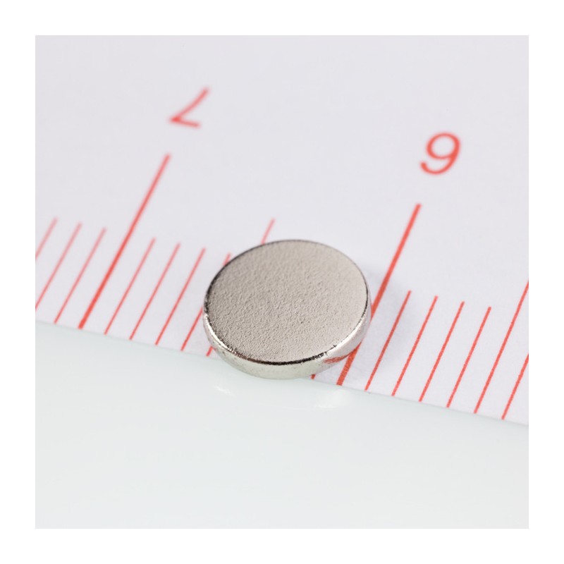 Magnet neodim cilindru cu diam.6x1 N 80 °C, VMM8-N45