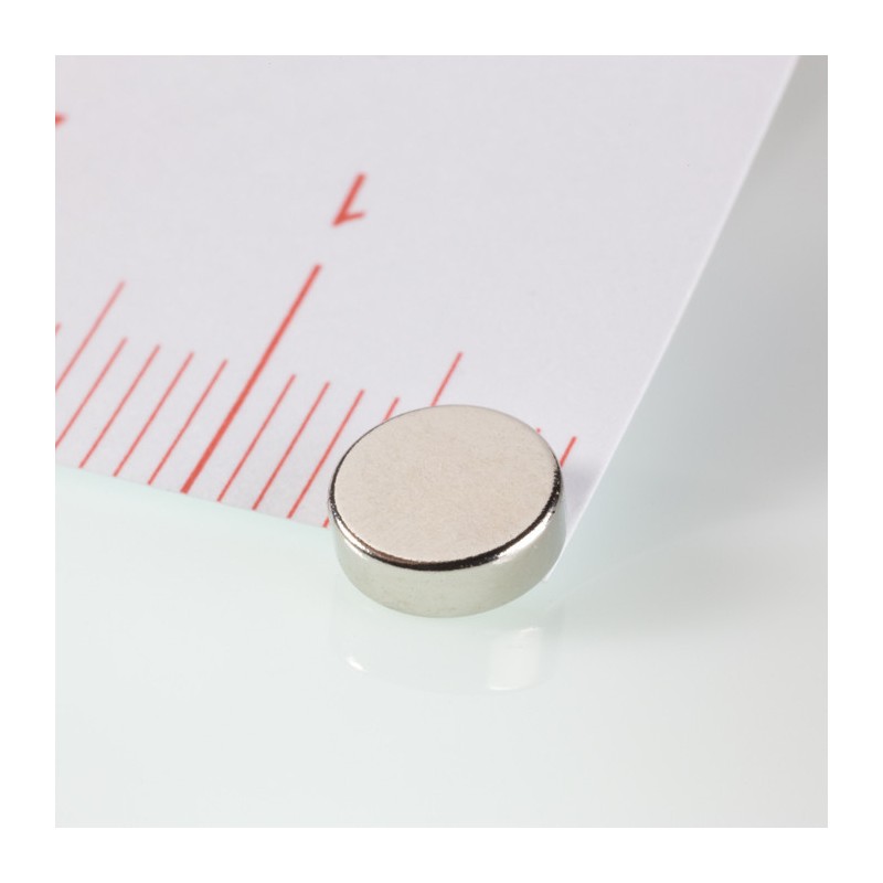 Magnet neodim cilindru cu diam.6x2 N 80 °C, VMM8-N45