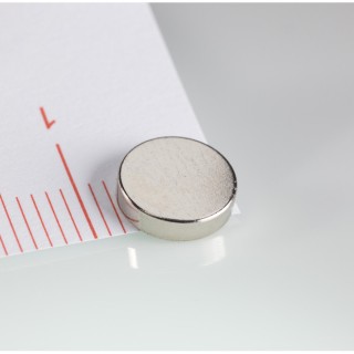 Magnet neodim cilindru cu diam.8x2 N 80 °C, VMM8-N45