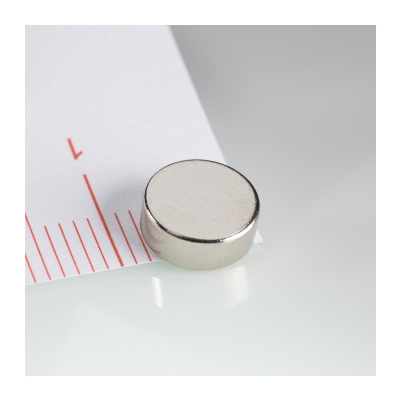 Magnet neodim cilindru cu diam.8x3 N 80 °C, VMM8-N45