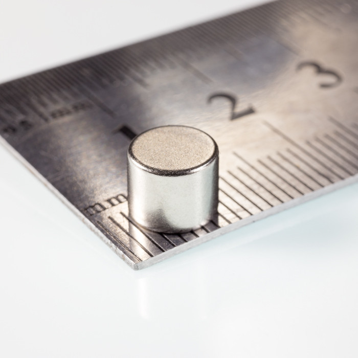 Magnet neodim cilindru cu diam.7x6 N 80 °C, VMM7-N42