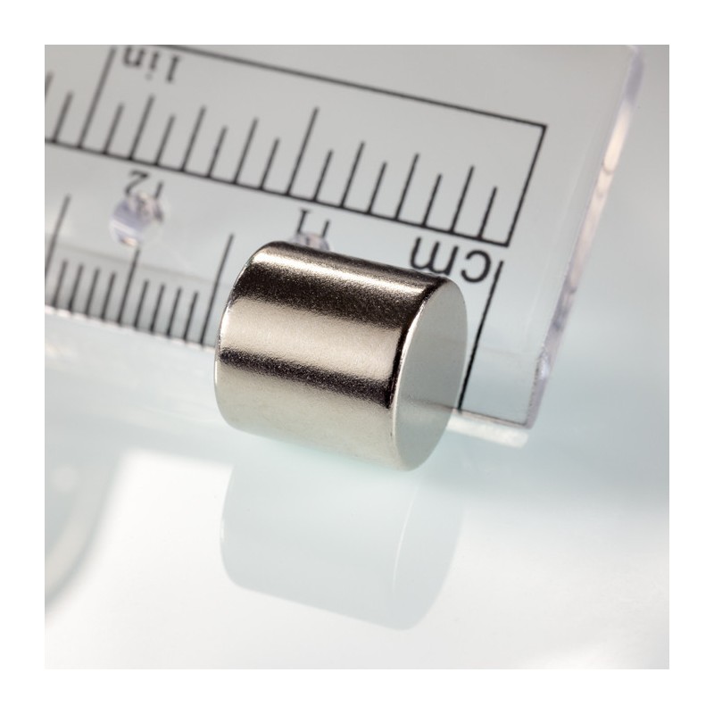 Magnet neodim cilindru cu diam.10x10 N 80 °C, VMM8-N45