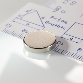 Magnet neodim cilindru cu diam.15x3 N 80 °C, VMM8-N45