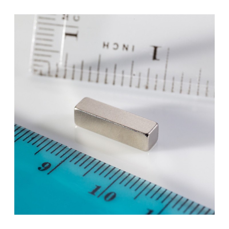 Magnet neodim bloc 15x4x4 N 80 °C, VMM8-N45
