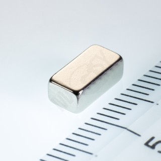 Magnet neodim bloc 8x4x3 N 80 °C, VMM8-N45
