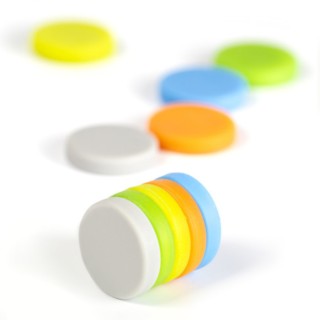 Magneti în carcasă silicon - set 10 buc