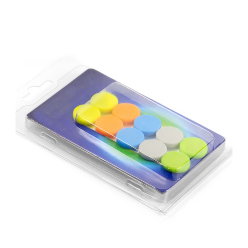 Magneti în carcasă silicon - set 10 buc