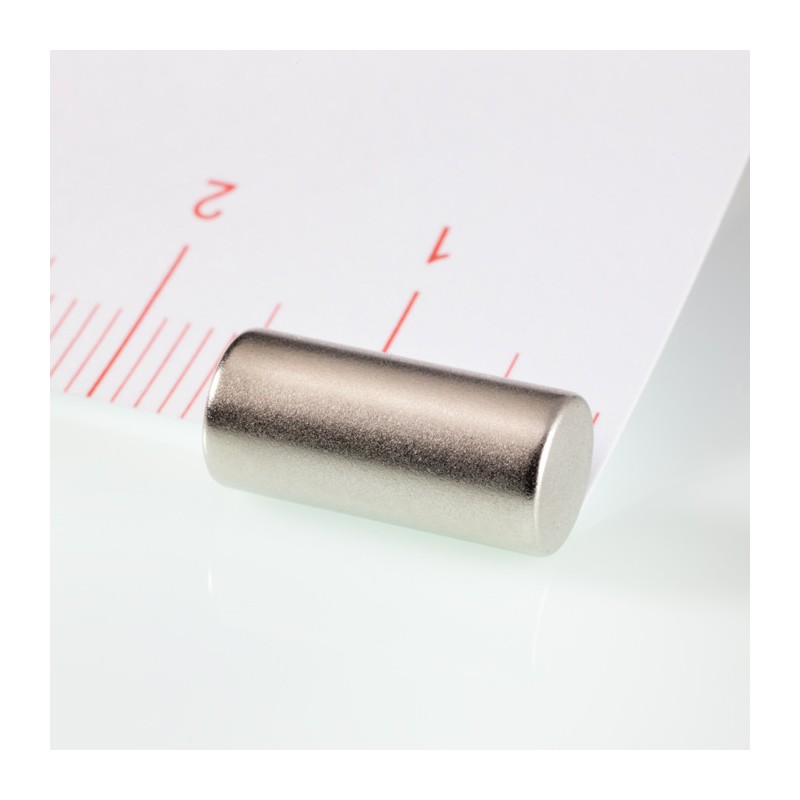 Magnet neodim cilindru cu diam.6x13 N 80 °C, VMM9-N48