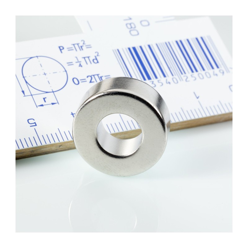 Magnet neodim inel cu diam.19,4x diam.9,2x8 N 120 °C, VMM4H-N35H