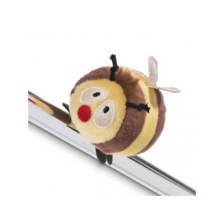 Magnet de pluș „albină” – 4 x magnet cusut