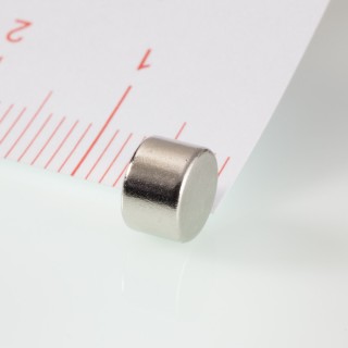 Magnet neodim cilindru cu diam.6,1x4 N 80 °C, VMM4-N35
