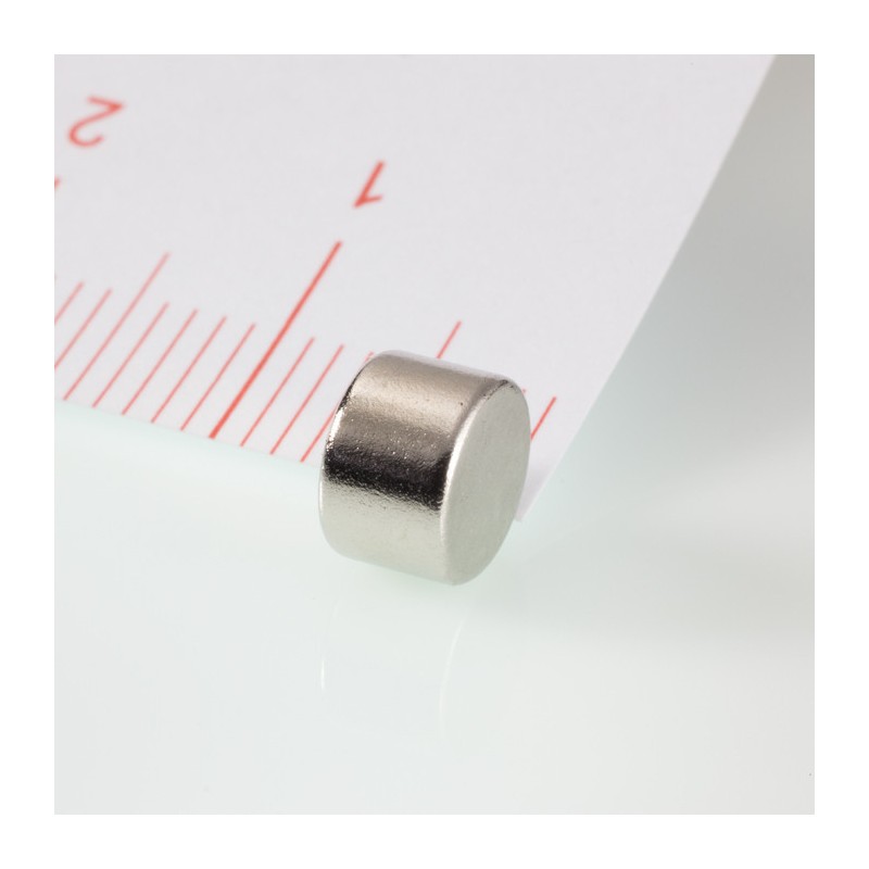 Magnet neodim cilindru cu diam.6,1x4 N 80 °C, VMM4-N35