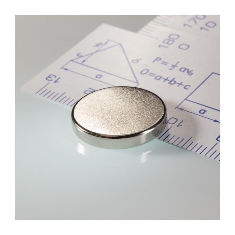 Magnet neodim cilindru cu diam.18x3 N 80 °C, VMM4-N35