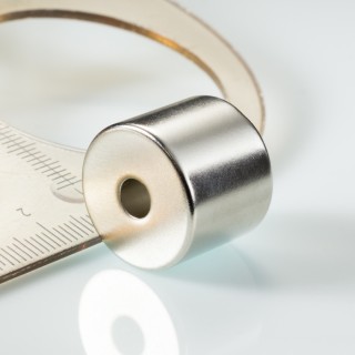 Magnet neodim inel cu diam.19,4x diam.5,1x16 N 120 °C, VMM9H